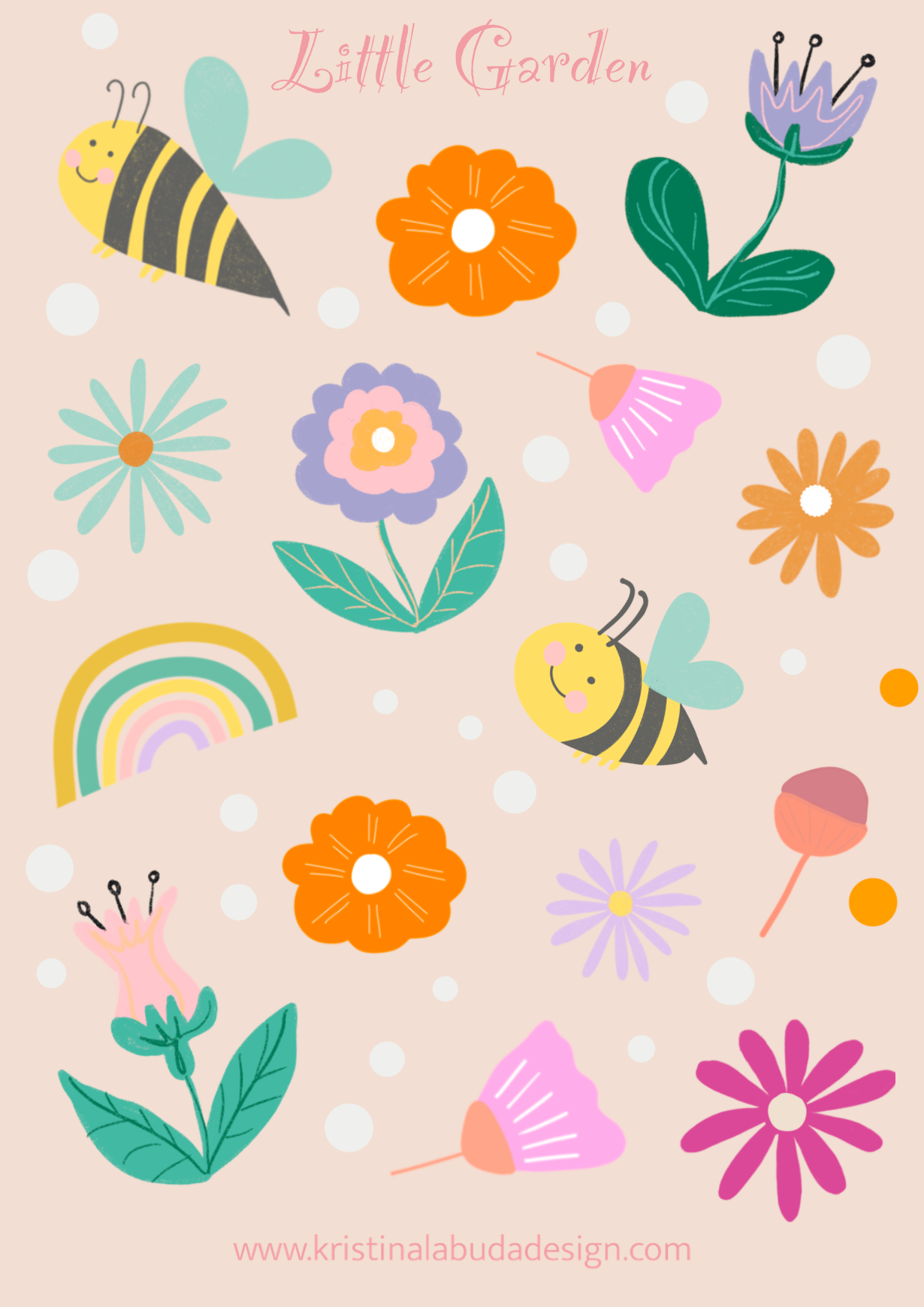 Little Garden Sticker Sheet