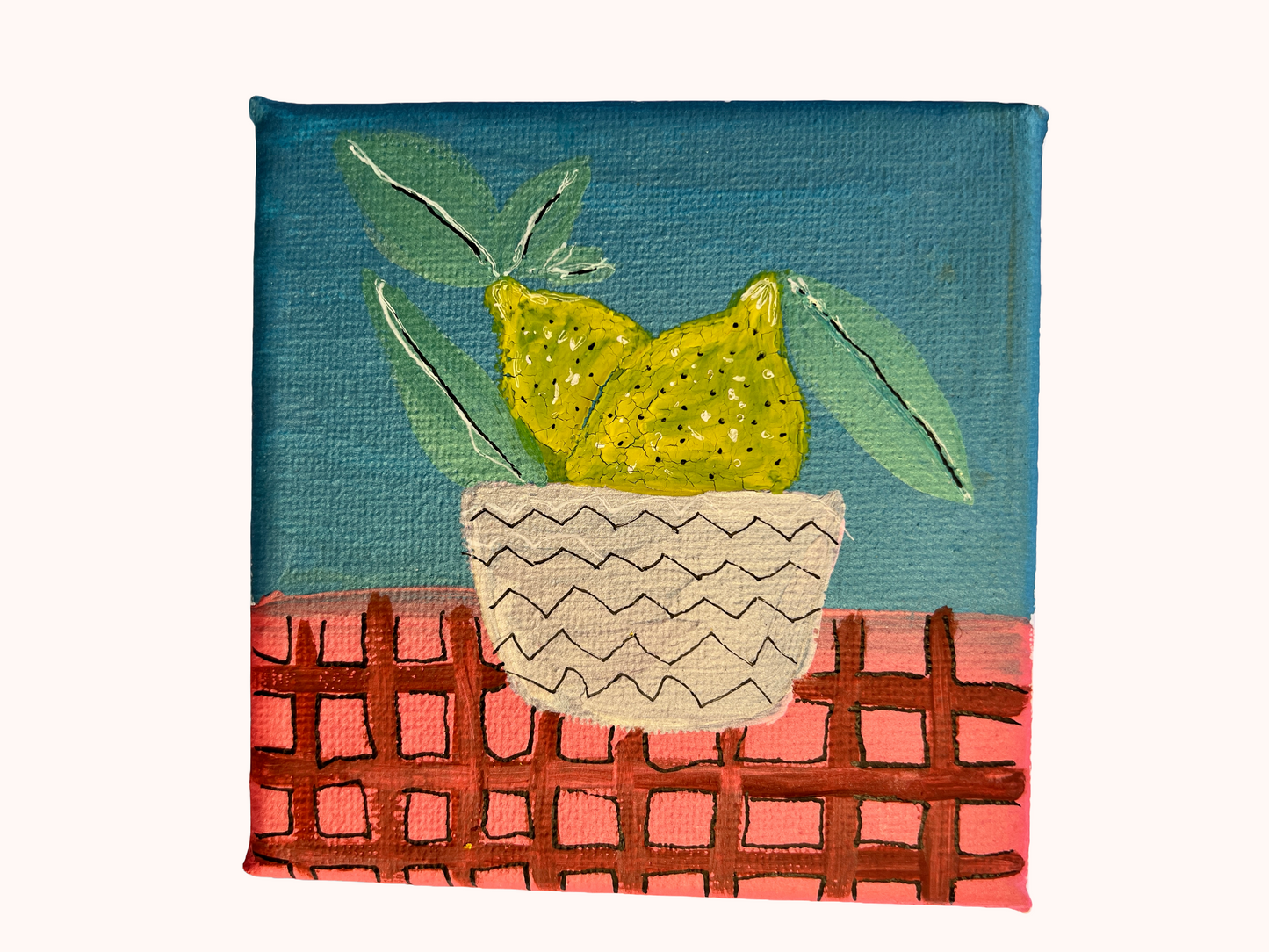 Lemmon Bowl Painting