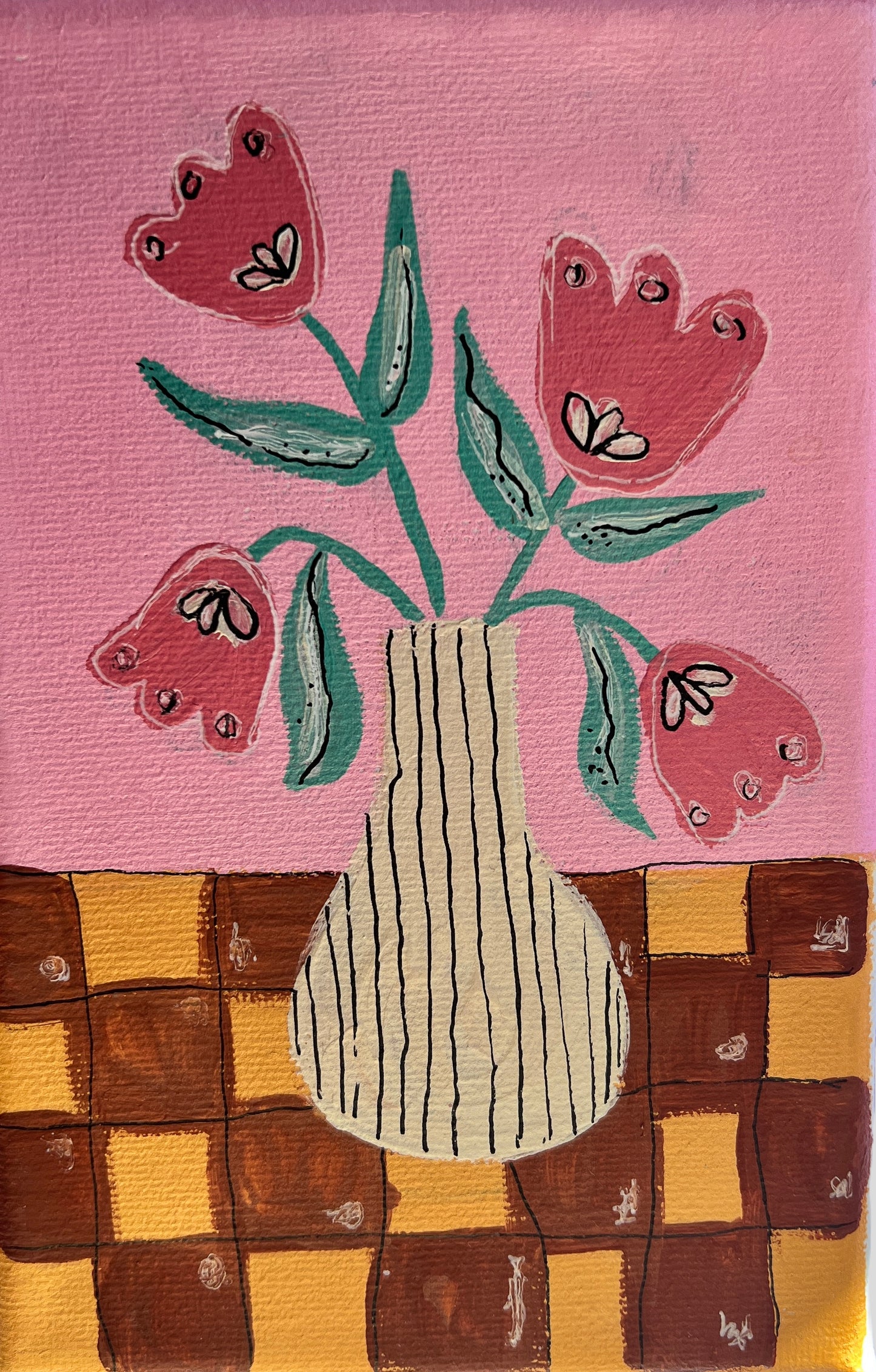 Flower Vase Painting