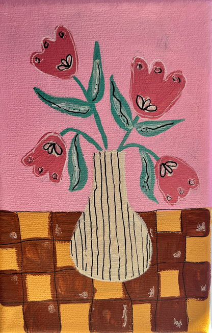 Flower Vase Painting
