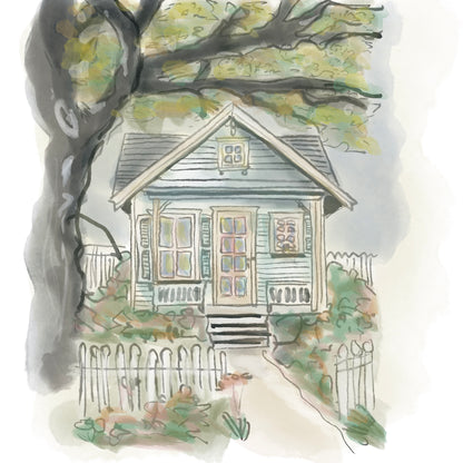 Country House Illustration