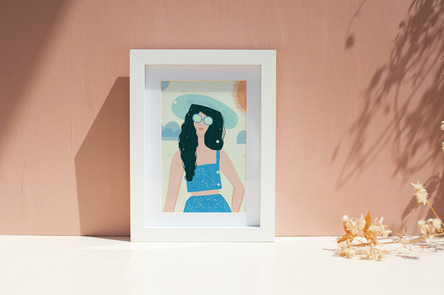 Sunny Days Girl Print