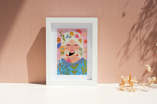 Flower Girl Print