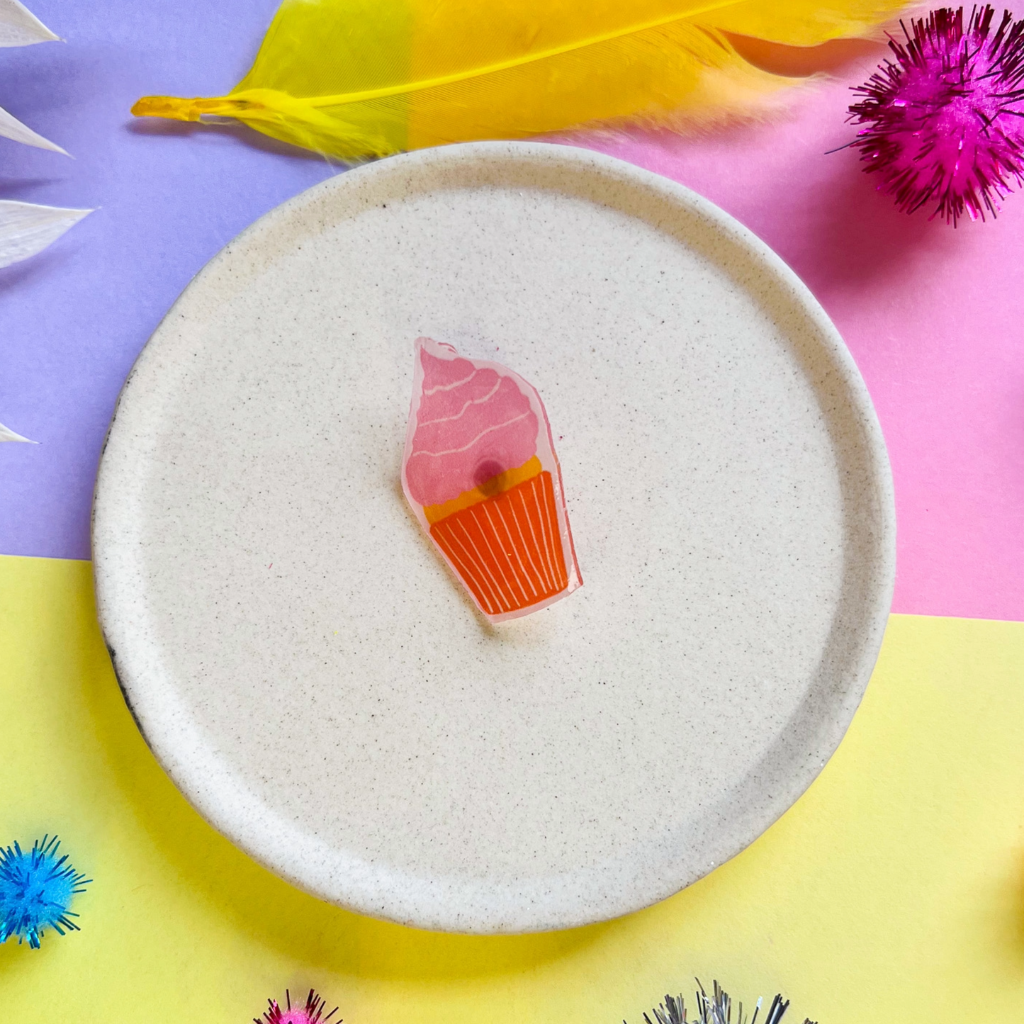 Cupcake Pin