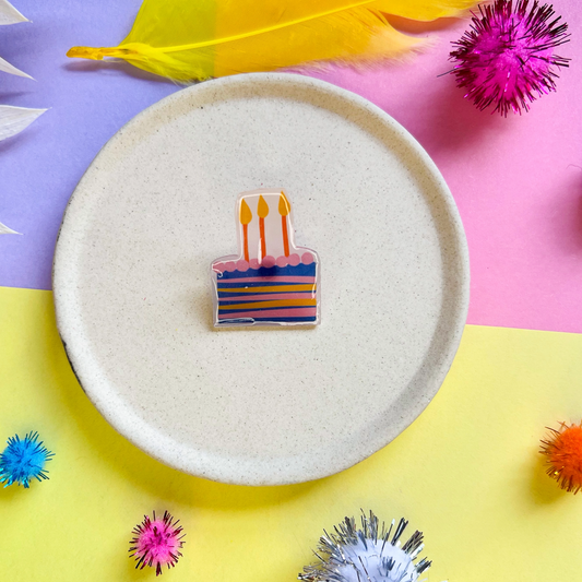 Birthday Cake Pin