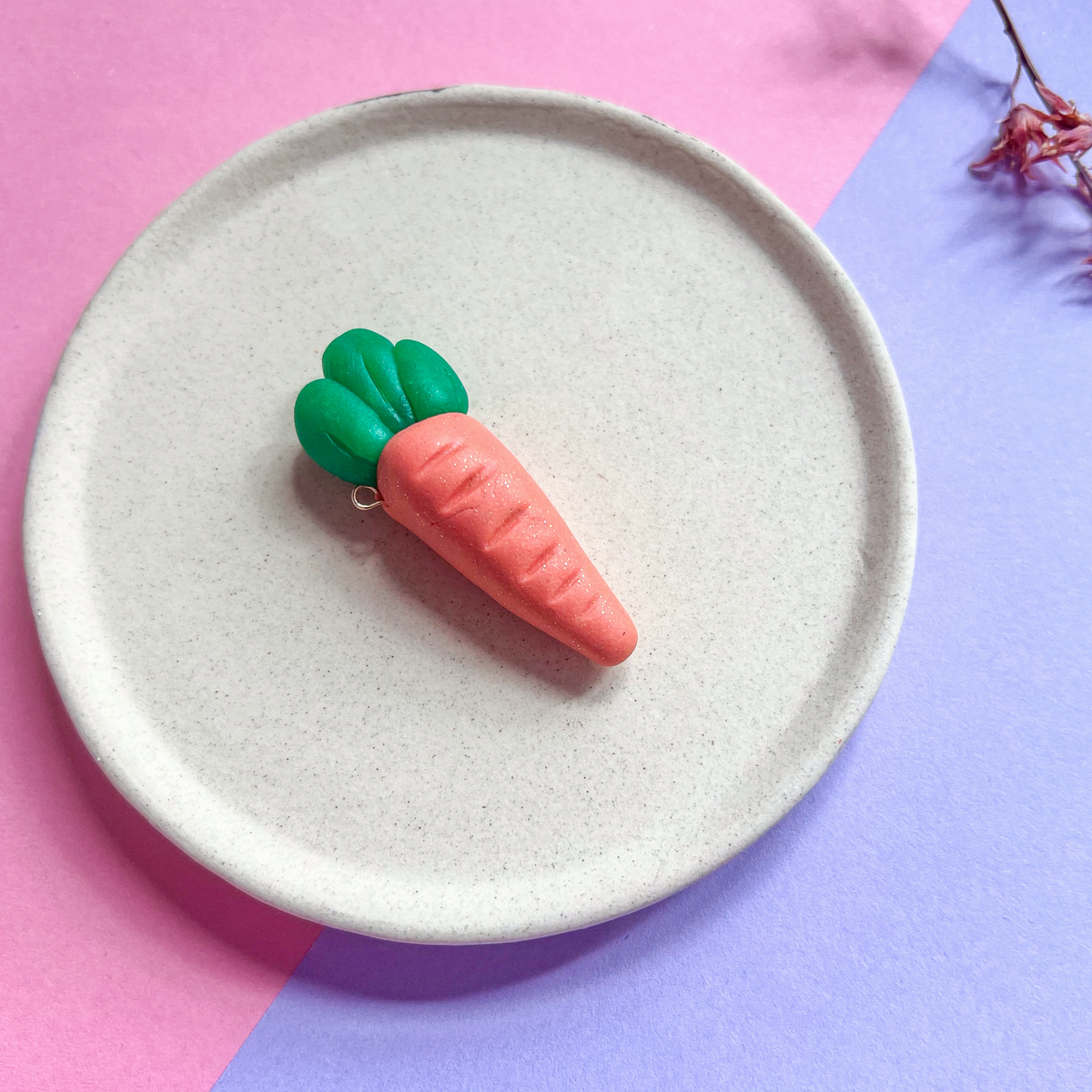 Carrot Keychain