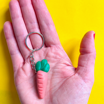 Carrot Keychain