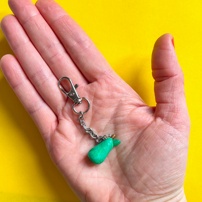 Pear Keychain