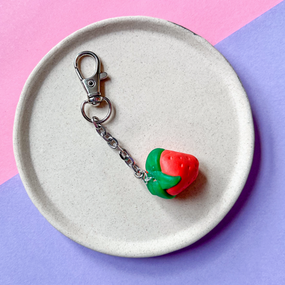 Strawberry Keychain