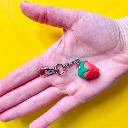 Strawberry Keychain
