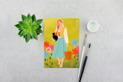 Girl in the Countryside