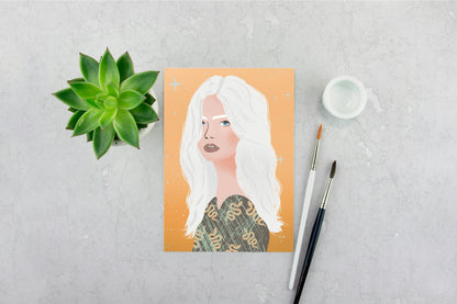 Girl with White Hair