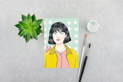 Girl in a Yellow Coat