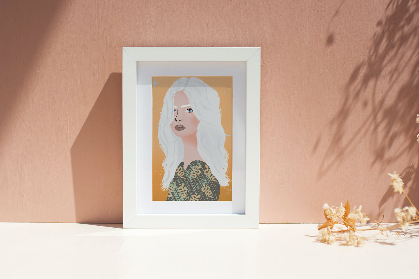 Girl with White Hair