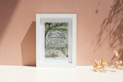 Country House Illustration