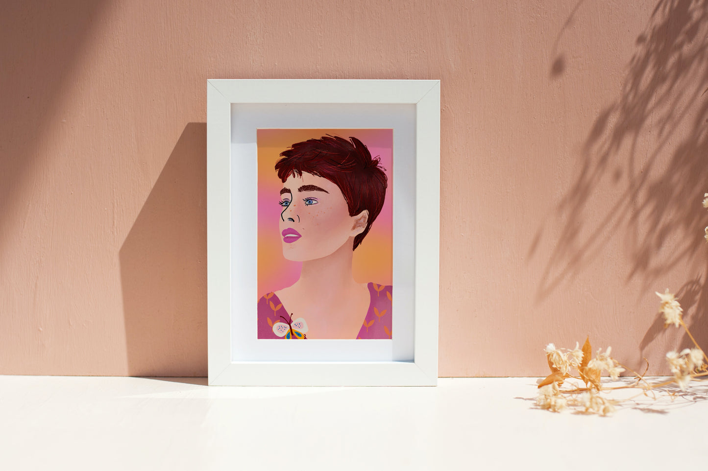 Girl with Pixie Haircut