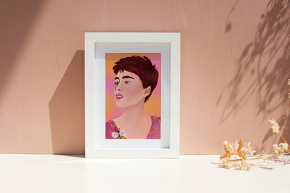 Girl with Pixie Haircut