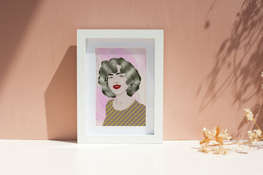 Girl with Red Lipstick