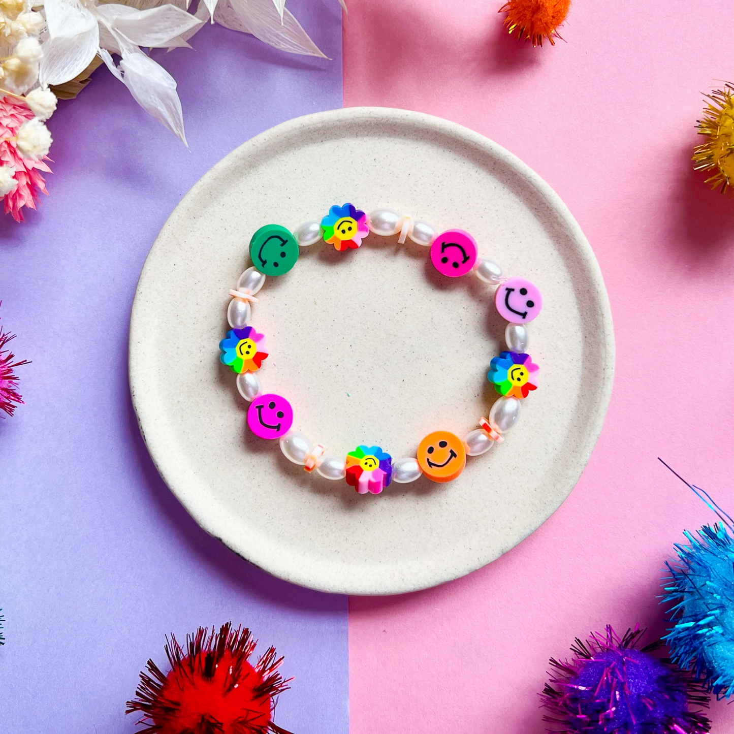 Happy Face Bracelet