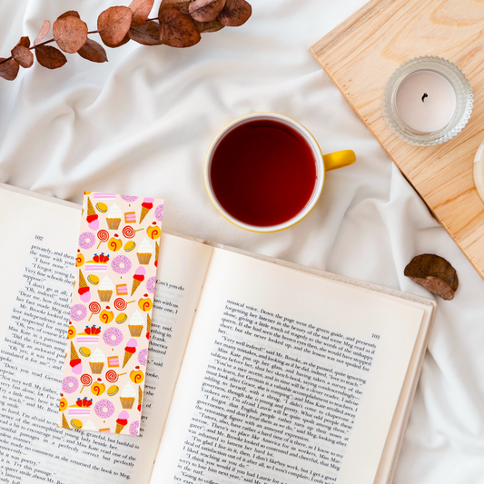Sweets Pattern Bookmark
