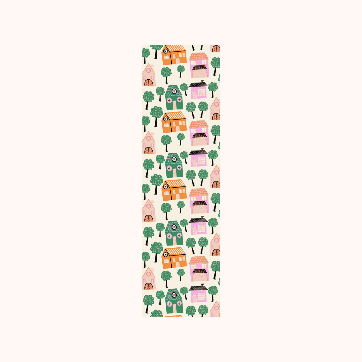 House Tree Pattern Bookmark
