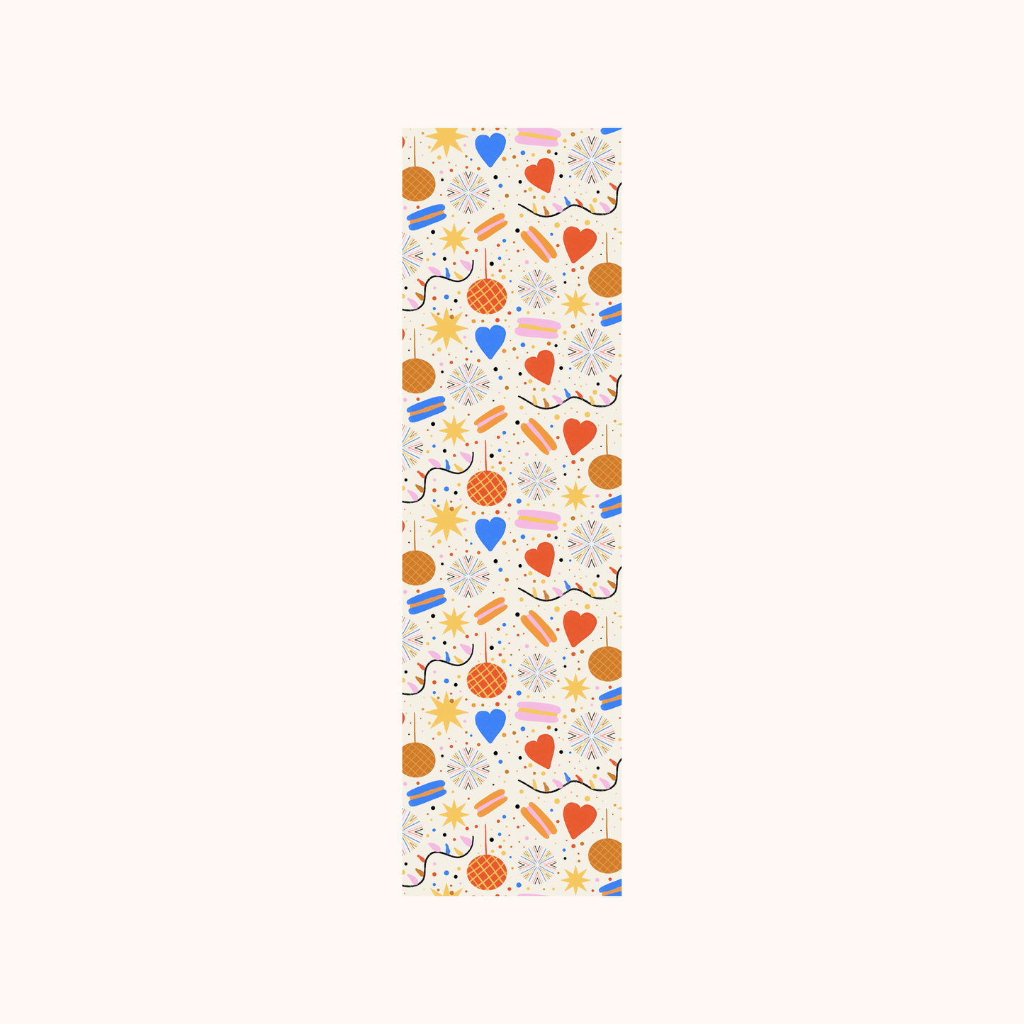Heart Pattern Bookmark