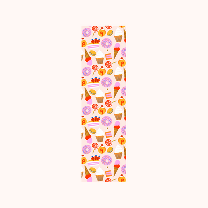 Sweets Pattern Bookmark