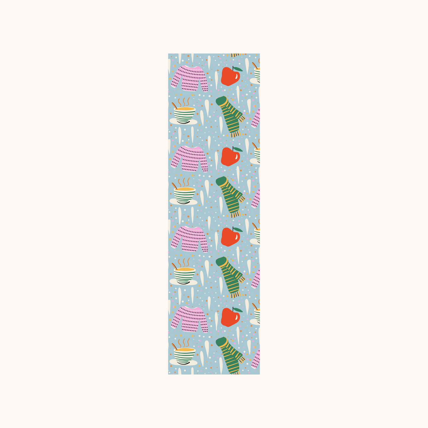 Cozy Winter Pattern Bookmark