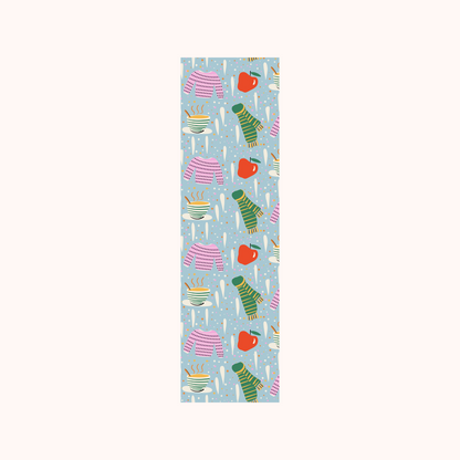Cozy Winter Pattern Bookmark