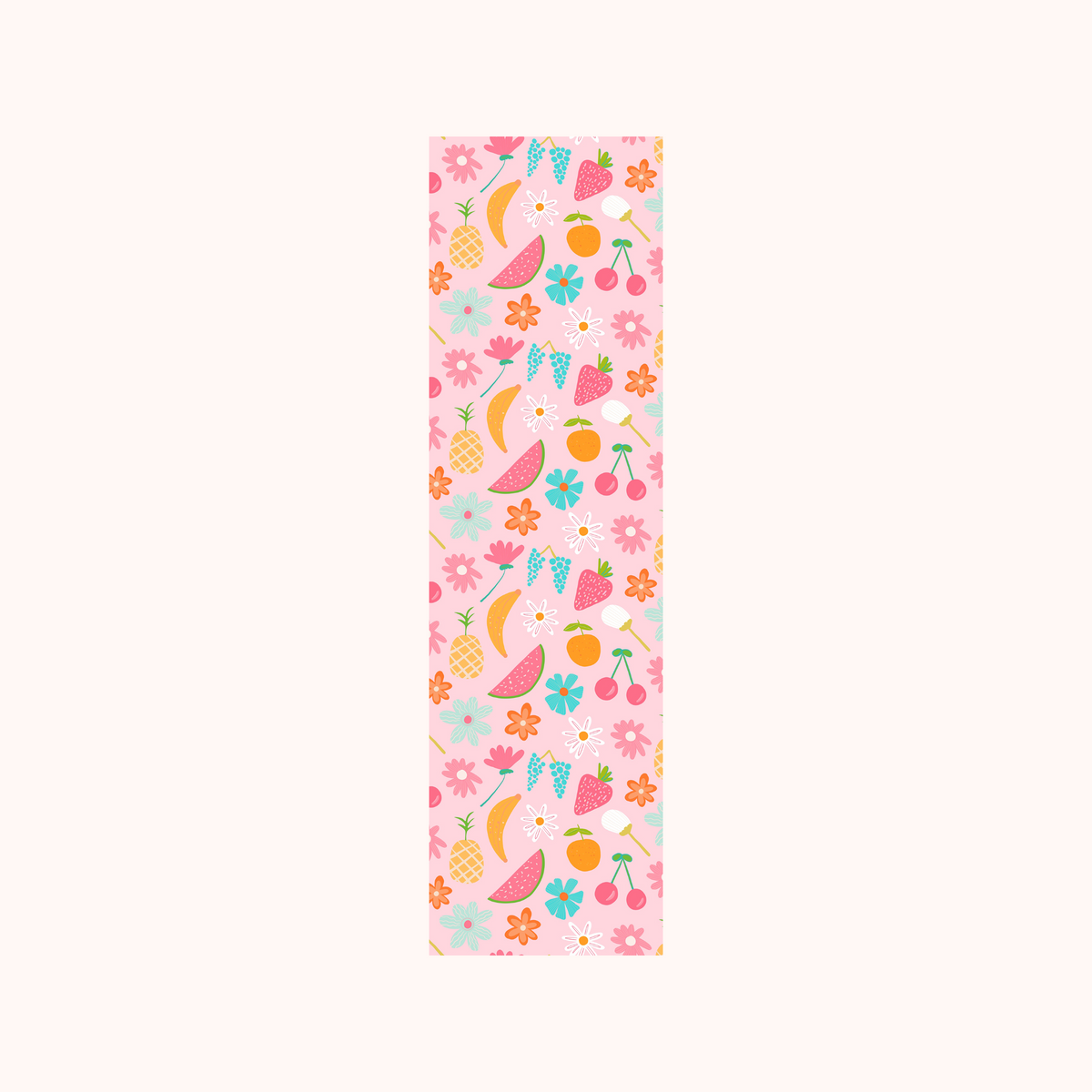 Summer Fruit Pattern Bookmark