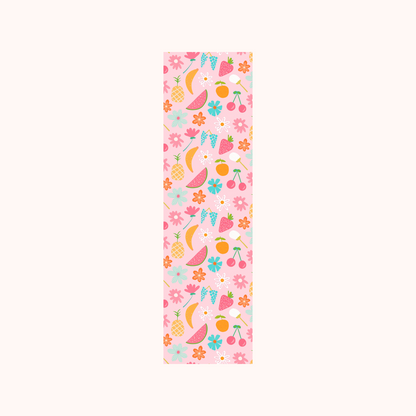 Summer Fruit Pattern Bookmark