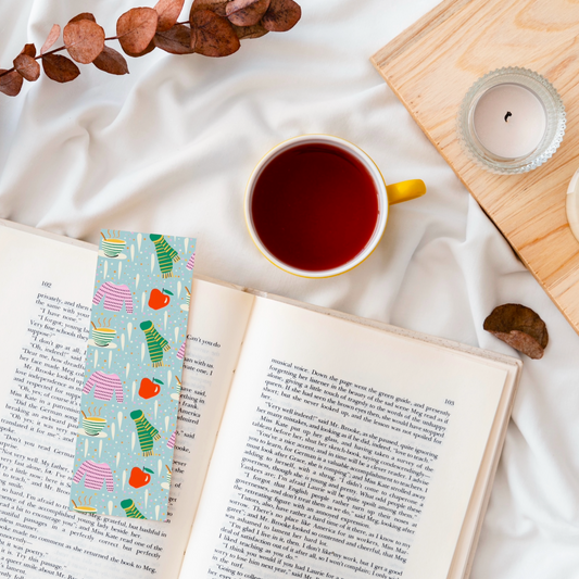 Cozy Winter Pattern Bookmark