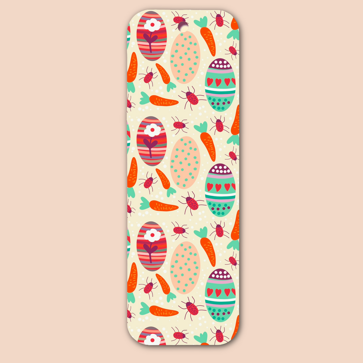 Easter Egg Pattern Bookmark