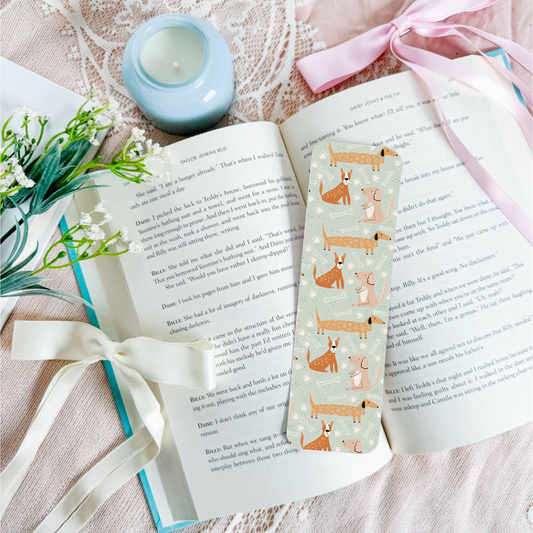 Dog Pattern Bookmark