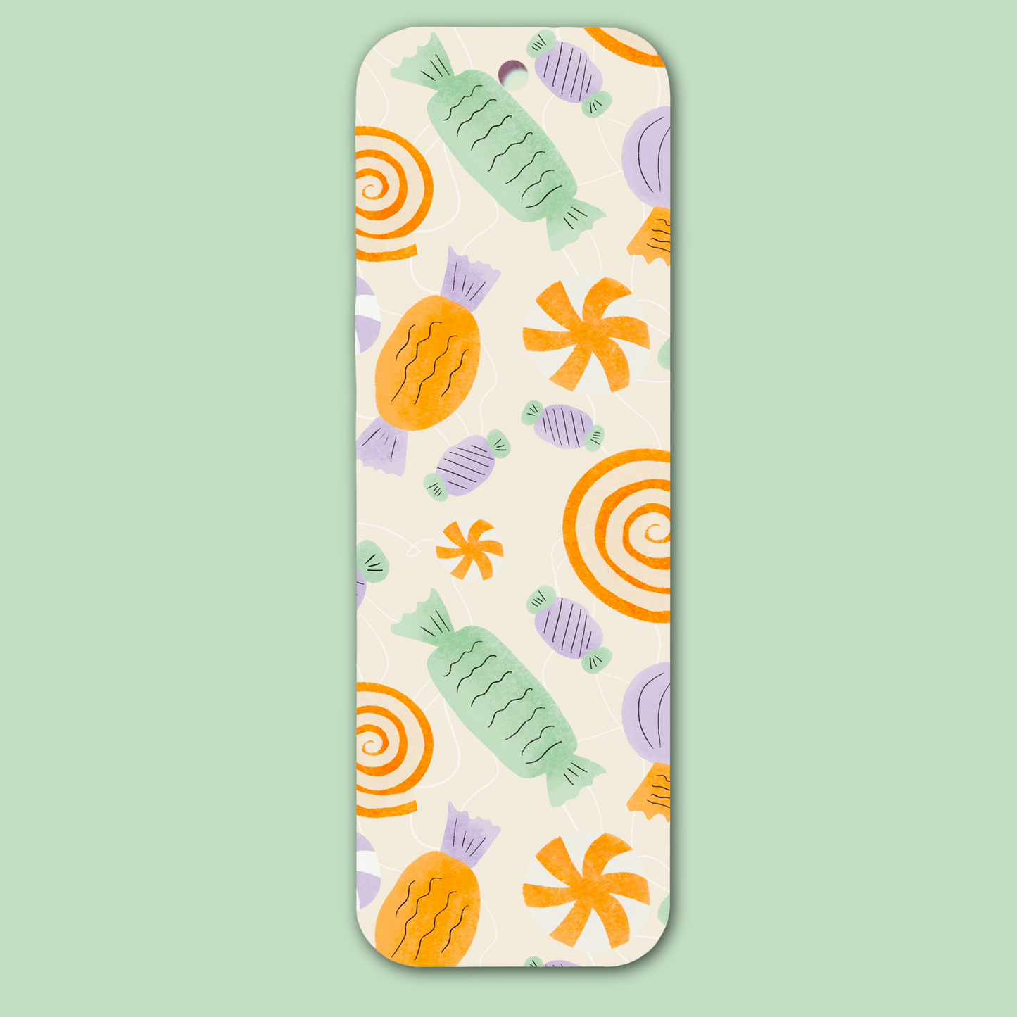 Candy Pattern Bookmark