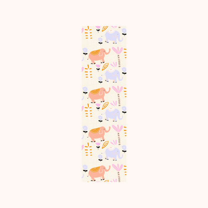 Elephant Pattern Bookmark