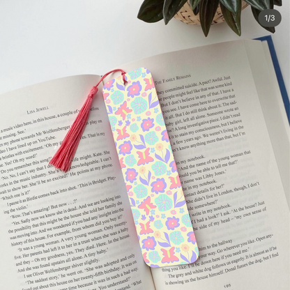 Flower Spring Bookmark