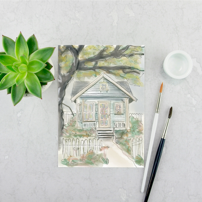 Country House Illustration