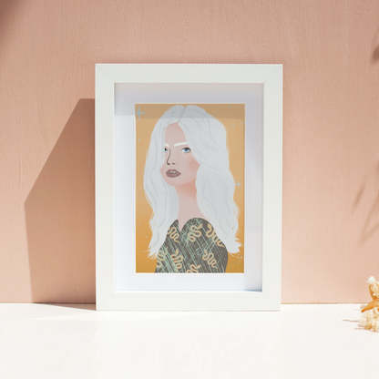 Girl with White Hair