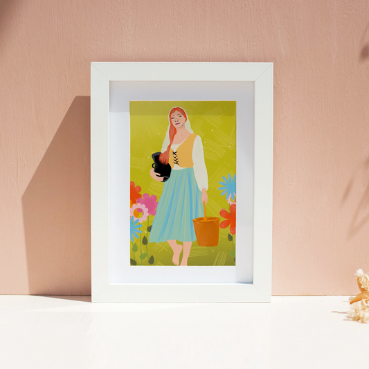 Girl in the Countryside