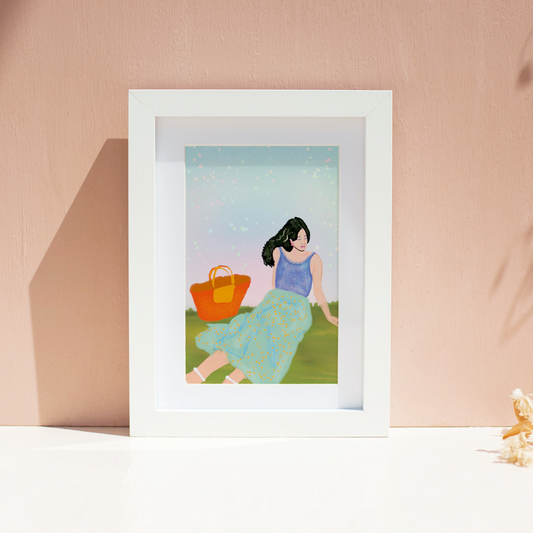 Girl on a Meadow