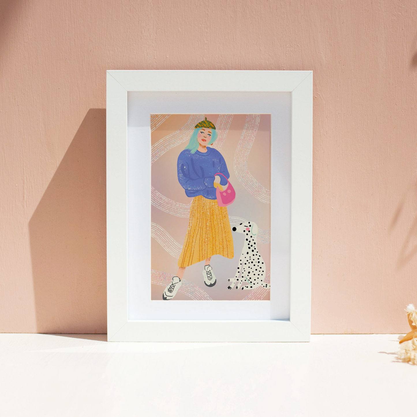 Girl with a Dog
