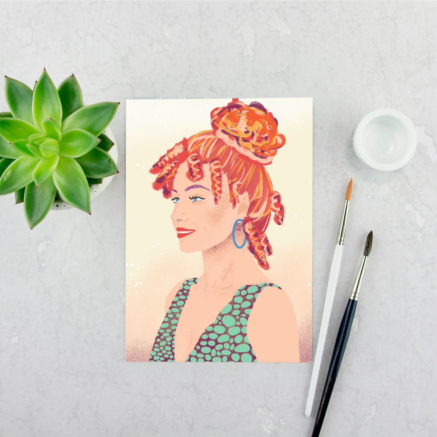 Girl with Red Hair