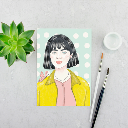Girl in a Yellow Coat