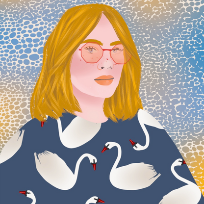 Girl with Swan Jumper