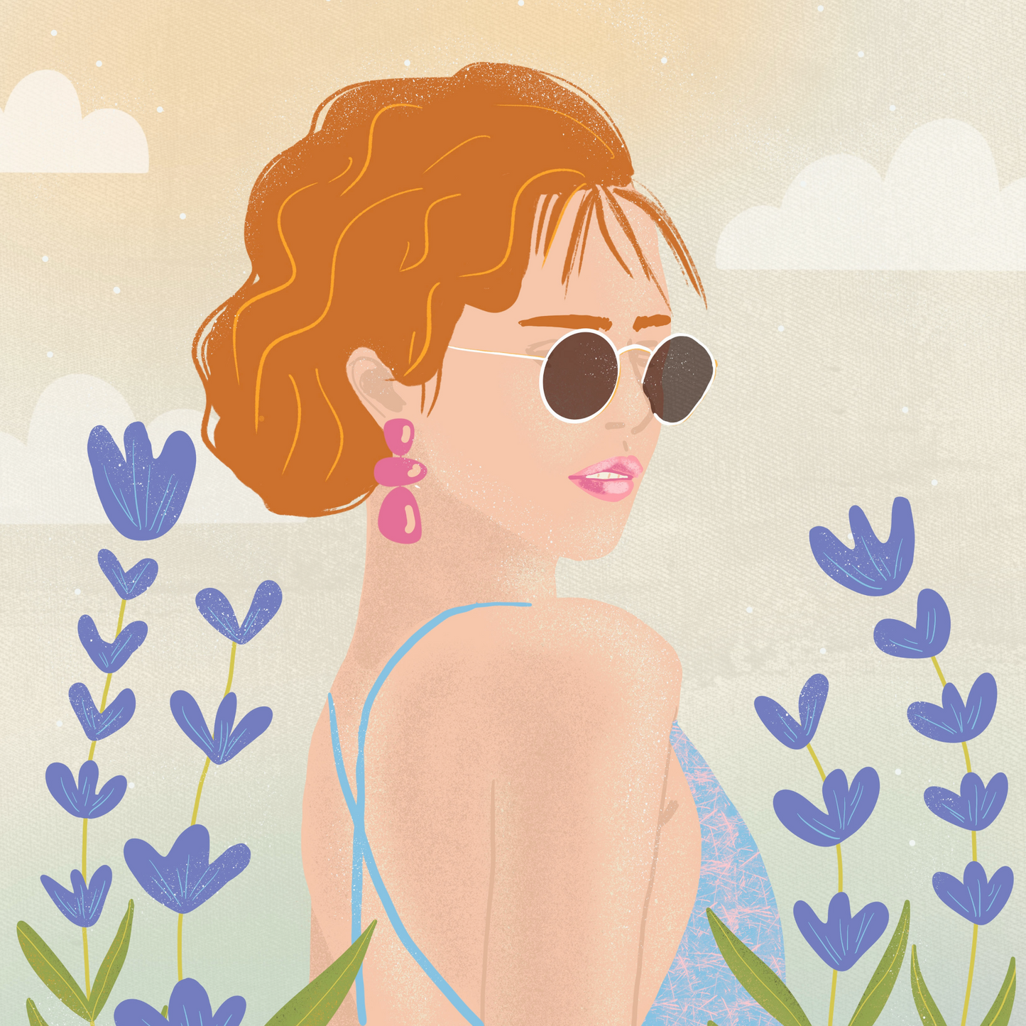 Glamorous Girl Print