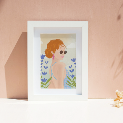 Glamorous Girl Print