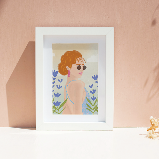 Glamorous Girl Print