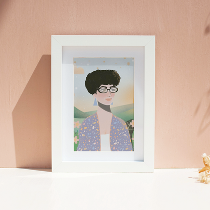 Countryside Girl Print