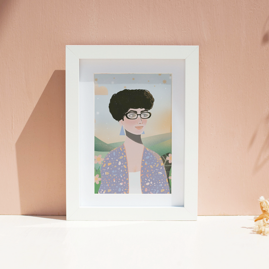 Countryside Girl Print